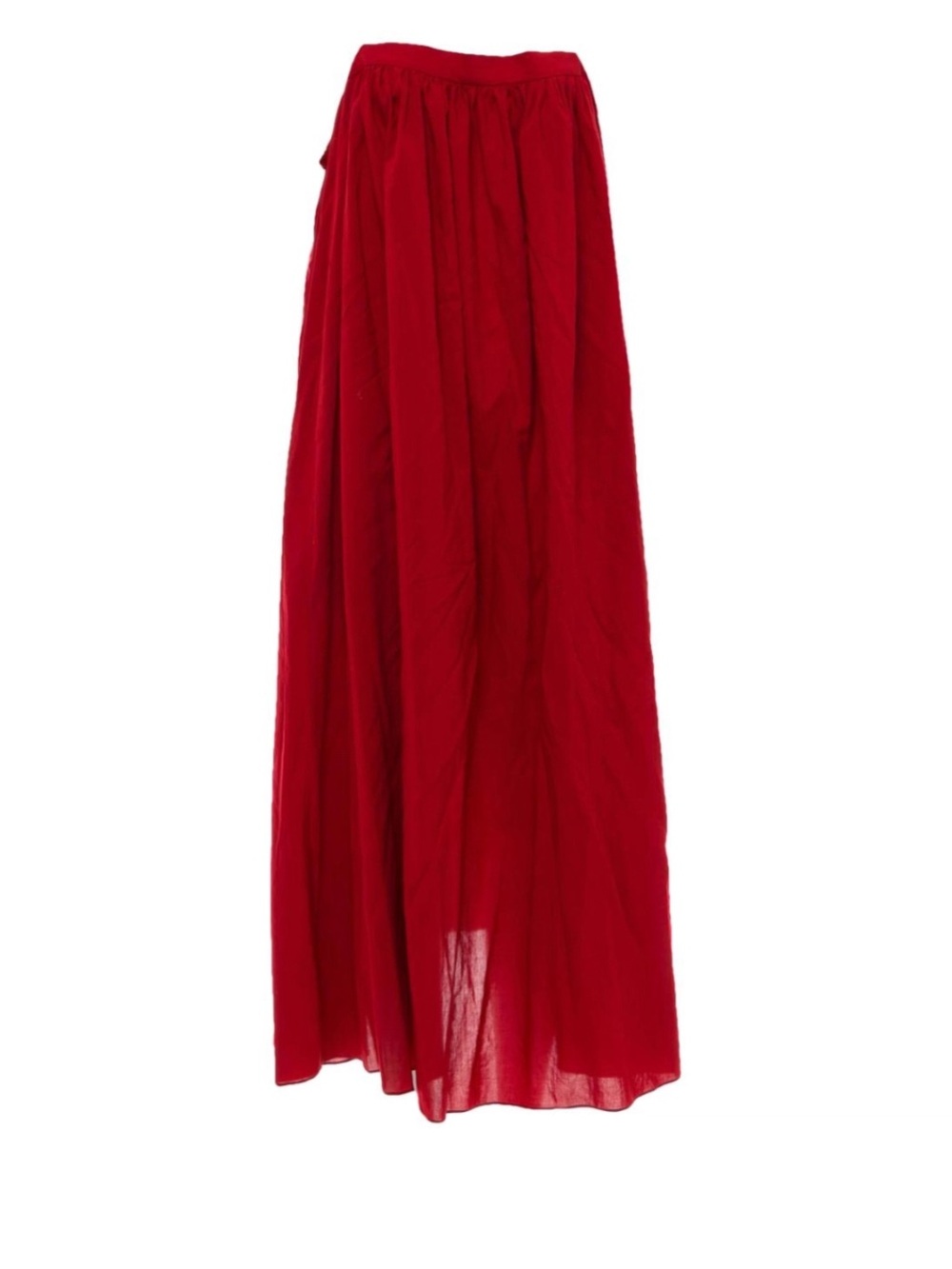 Adam Lippes Cotton Voile Shirred Cami Dress W Scoop Neck